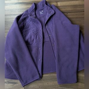 GAP Purple Teddy Jacket